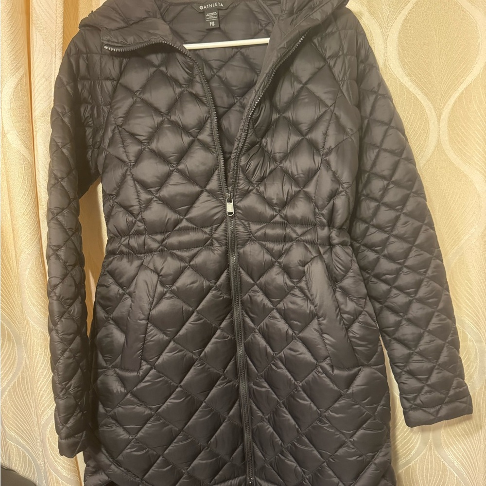 Athleta Black Quilted Jacket
Like new